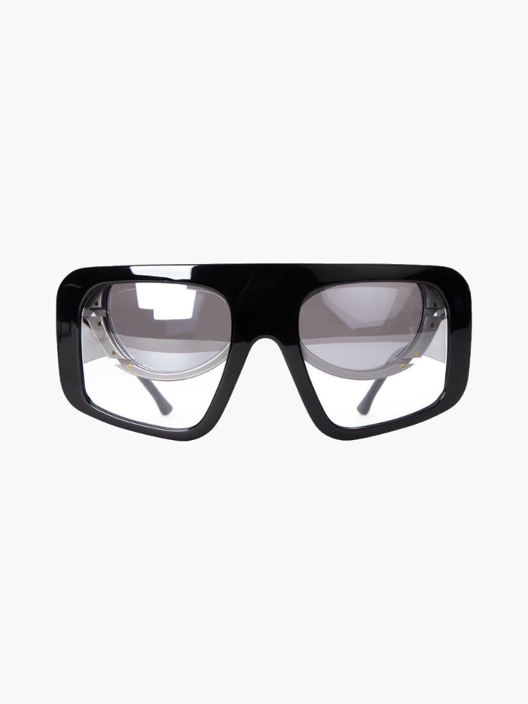 Luar Men's Black Sunglasses